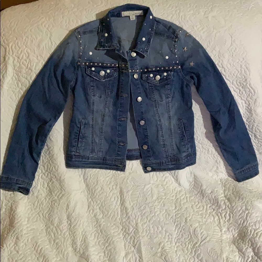 Women’s Embellished Denim Jean Jacket